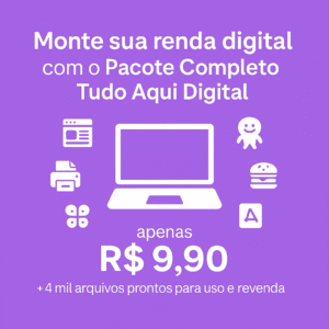 Pacote Completo Tudo Aqui Digital