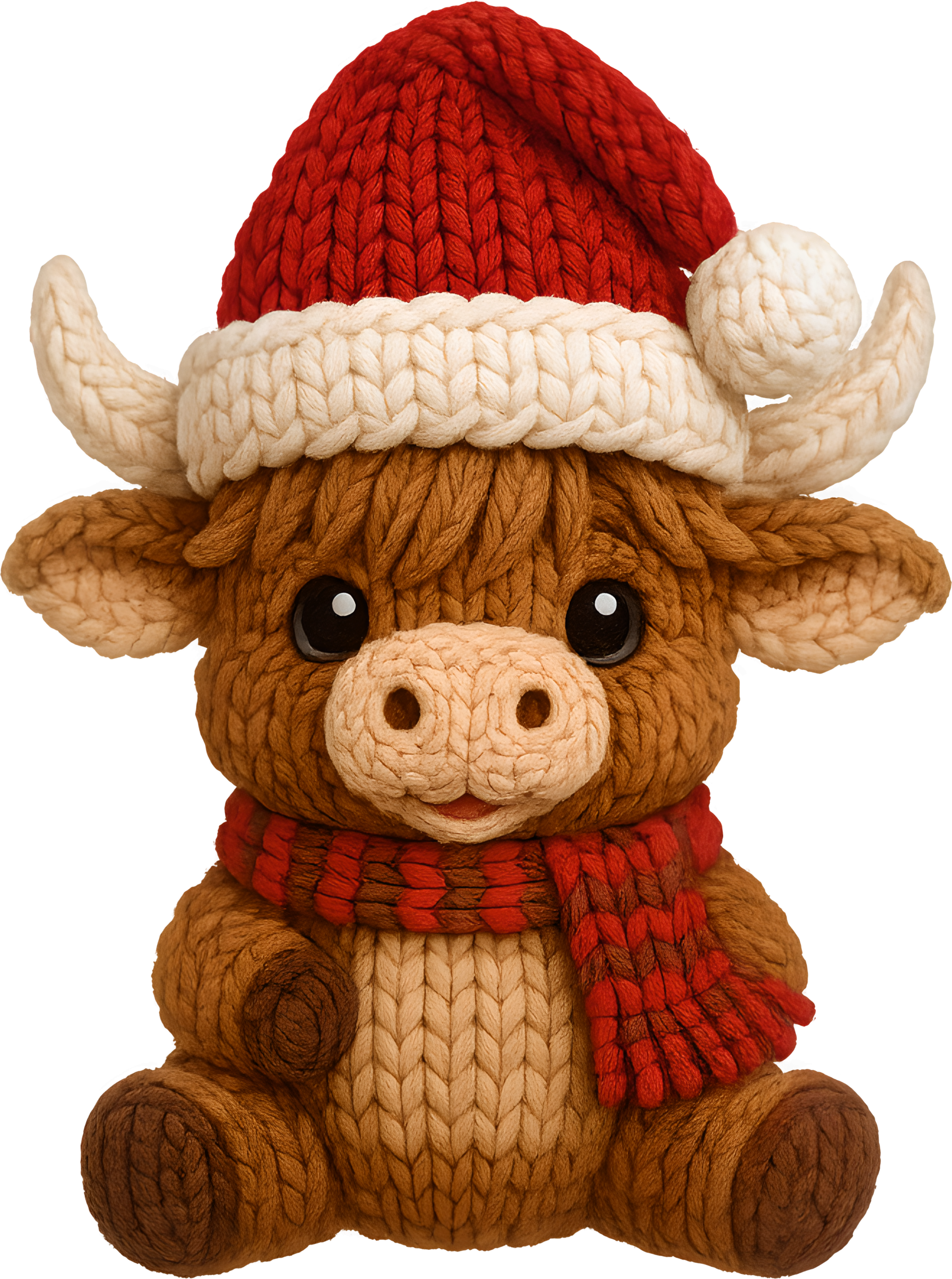 Pack Natal Crochê (6 PNG)