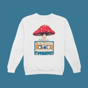 Cogumelo – Arte PNG para Sublimação | Estampa para Camiseta (300 DPI)