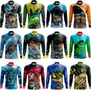 Artes para Camisetas Pescaria Sublimação Total