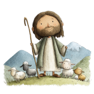 Conjunto Natividade – 38 PNG Fundo Transparente (Aquarela Religiosa)