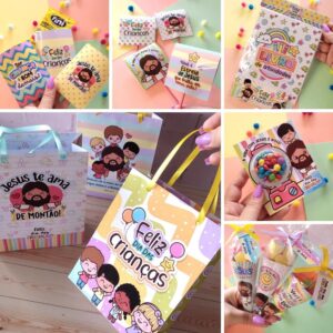 Kit Digital Crianças de Jesus – Arquivos de Corte e Mimos Religiosos