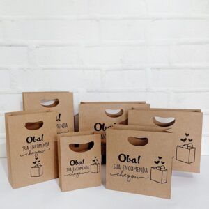 Kit Digital Sacolas Artesanais – Arquivos de Corte em Studio, PDF, SVG e PNG